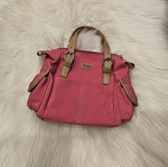 Nine West Handbags - Vintage Pink Nylon Mini Handbag
